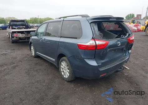 2017 Toyota Sienna Xle 7 Passenger from USA, damaged, VIN 5TDDZ3DC2HS171807